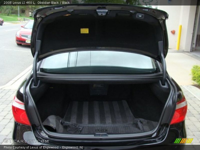 Obsidian Black / Black 2008 Lexus LS 460 L