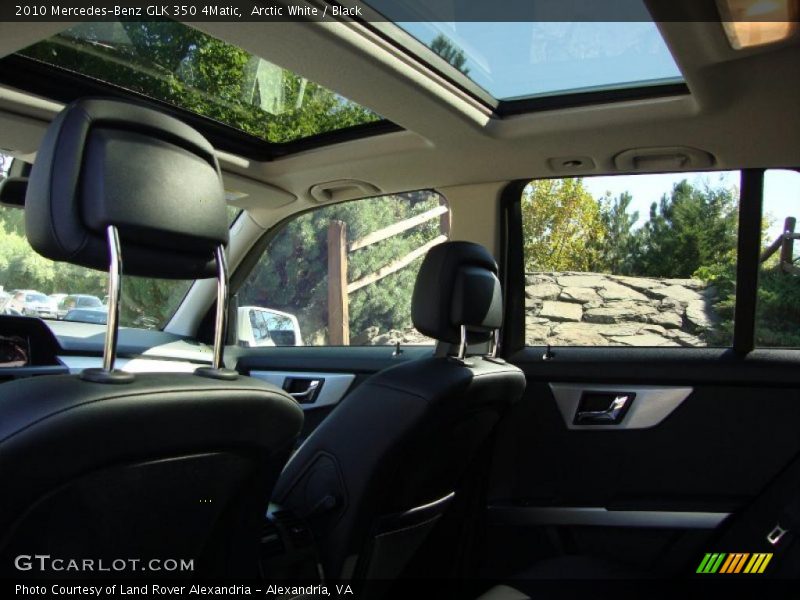Arctic White / Black 2010 Mercedes-Benz GLK 350 4Matic