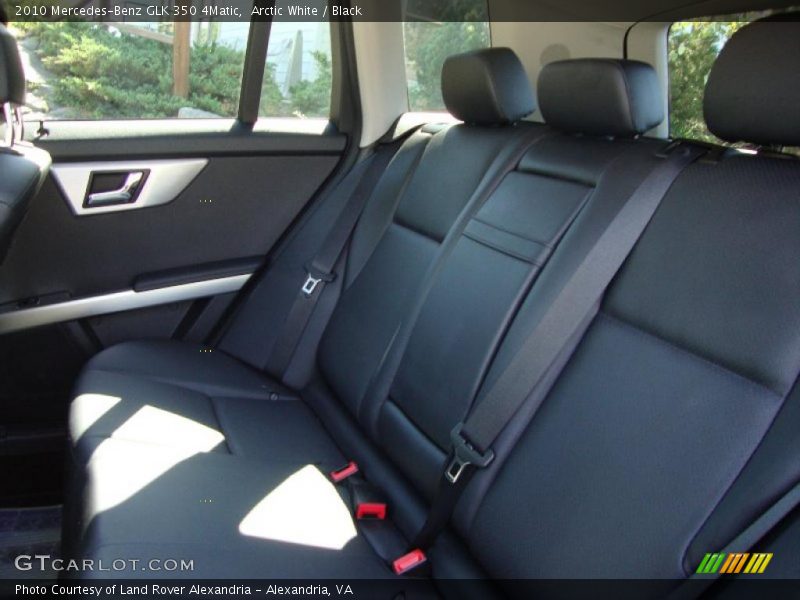 Arctic White / Black 2010 Mercedes-Benz GLK 350 4Matic