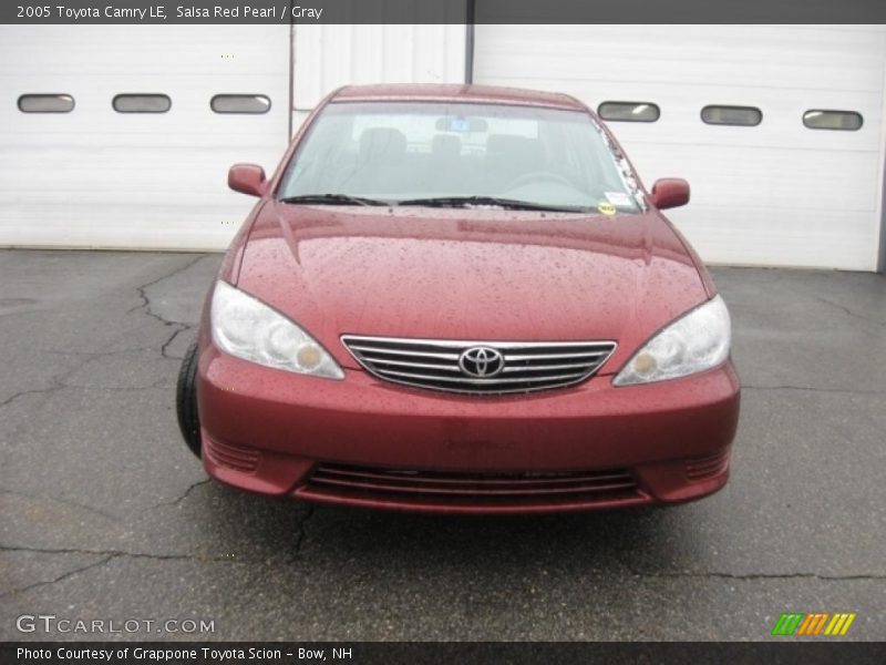 Salsa Red Pearl / Gray 2005 Toyota Camry LE