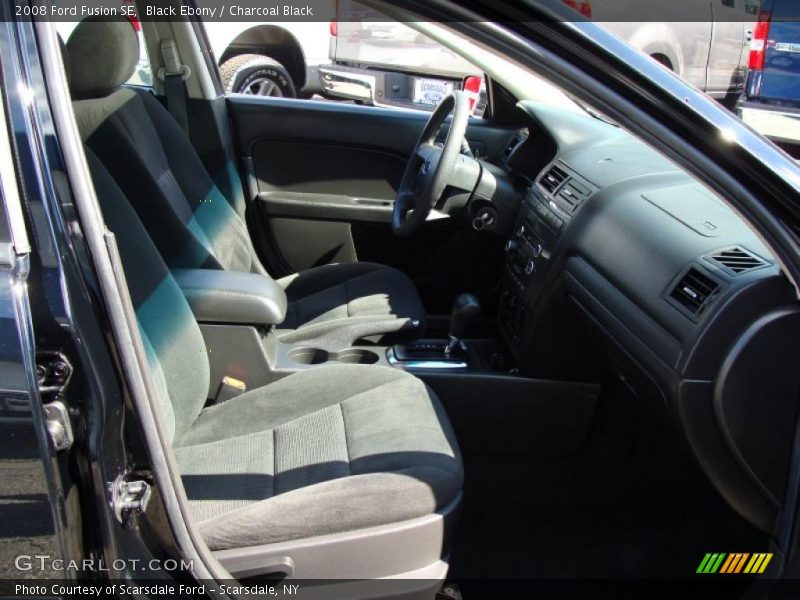 Black Ebony / Charcoal Black 2008 Ford Fusion SE