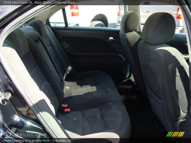 Black Ebony / Charcoal Black 2008 Ford Fusion SE