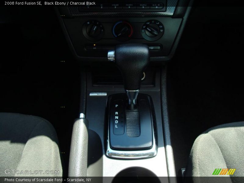 Black Ebony / Charcoal Black 2008 Ford Fusion SE