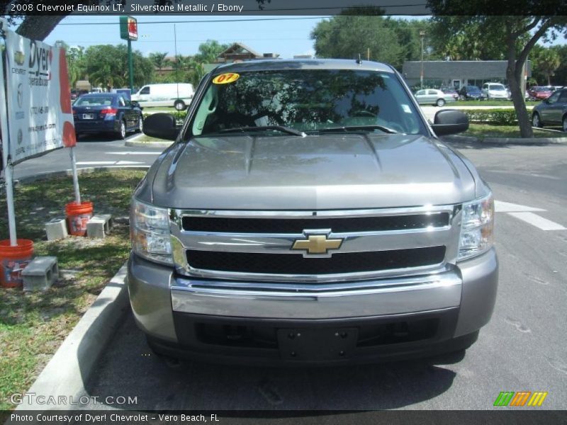 Silverstone Metallic / Ebony 2008 Chevrolet Equinox LT