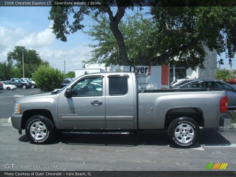 Silverstone Metallic / Ebony 2008 Chevrolet Equinox LT