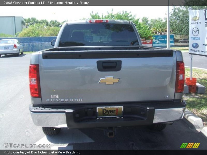 Silverstone Metallic / Ebony 2008 Chevrolet Equinox LT