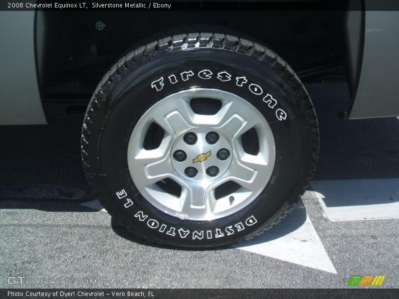 Silverstone Metallic / Ebony 2008 Chevrolet Equinox LT