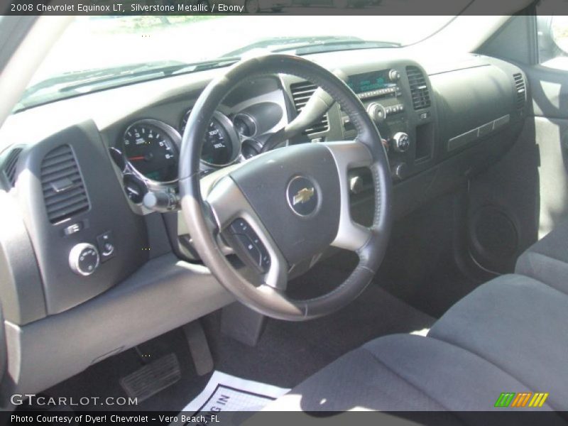 Silverstone Metallic / Ebony 2008 Chevrolet Equinox LT