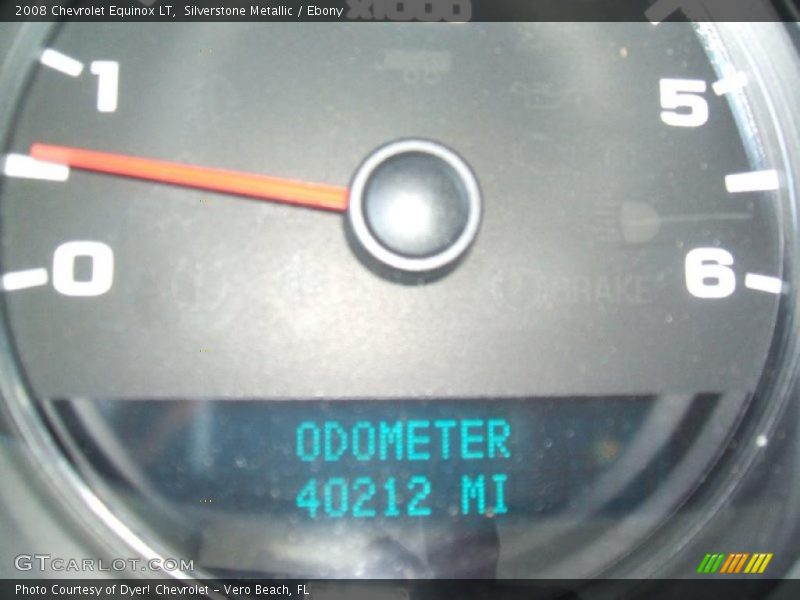 Silverstone Metallic / Ebony 2008 Chevrolet Equinox LT