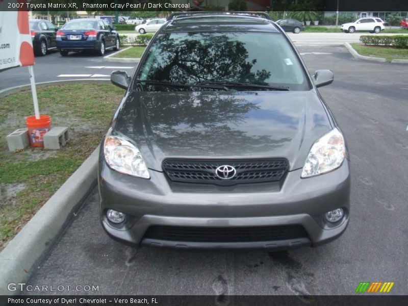 Phantom Gray Pearl / Dark Charcoal 2007 Toyota Matrix XR