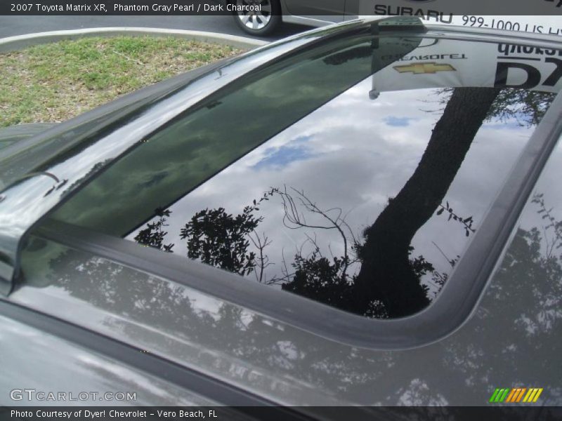 Phantom Gray Pearl / Dark Charcoal 2007 Toyota Matrix XR