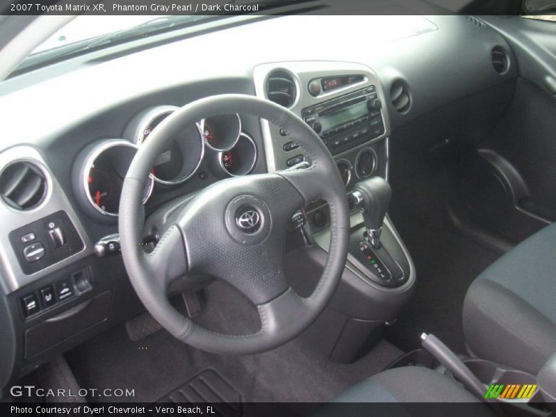 Phantom Gray Pearl / Dark Charcoal 2007 Toyota Matrix XR