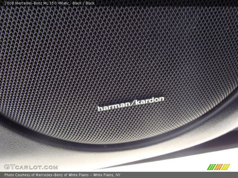 Black / Black 2008 Mercedes-Benz ML 350 4Matic