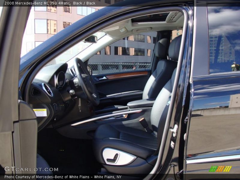 Black / Black 2008 Mercedes-Benz ML 350 4Matic