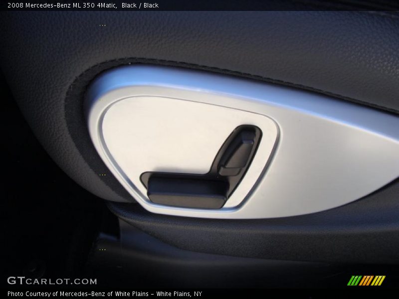 Black / Black 2008 Mercedes-Benz ML 350 4Matic