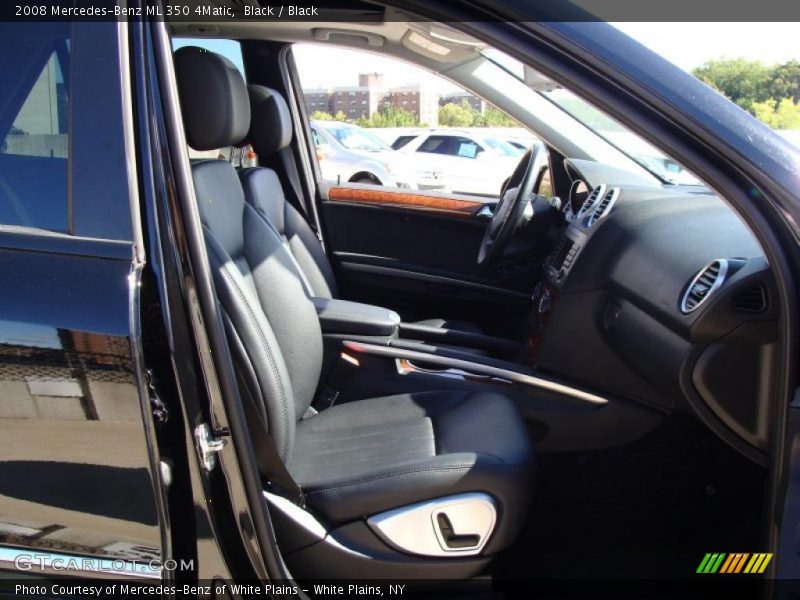Black / Black 2008 Mercedes-Benz ML 350 4Matic
