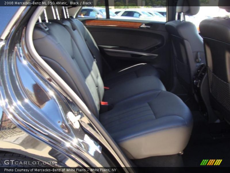 Black / Black 2008 Mercedes-Benz ML 350 4Matic