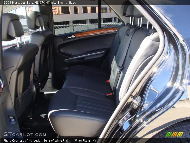 Black / Black 2008 Mercedes-Benz ML 350 4Matic