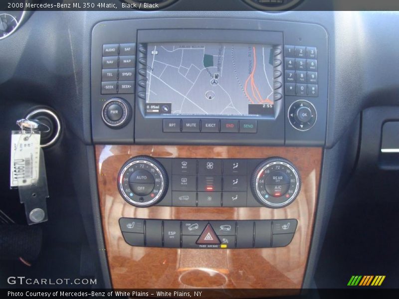 Black / Black 2008 Mercedes-Benz ML 350 4Matic