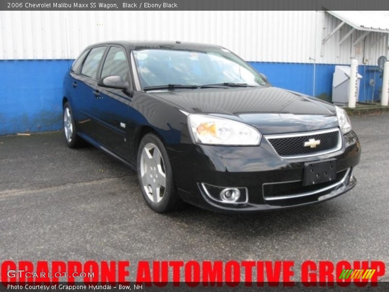Black / Ebony Black 2006 Chevrolet Malibu Maxx SS Wagon
