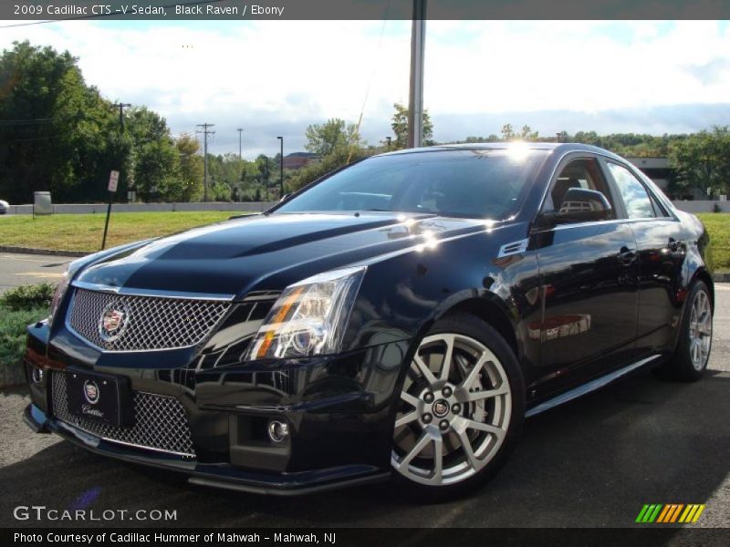 Black Raven / Ebony 2009 Cadillac CTS -V Sedan