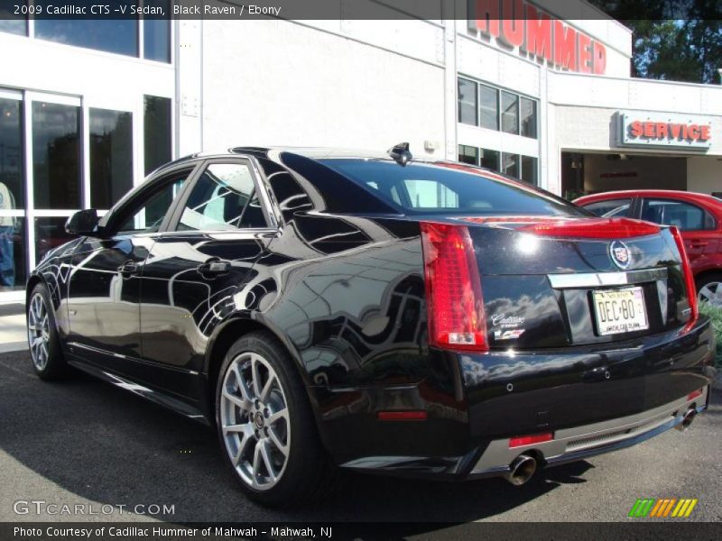 Black Raven / Ebony 2009 Cadillac CTS -V Sedan