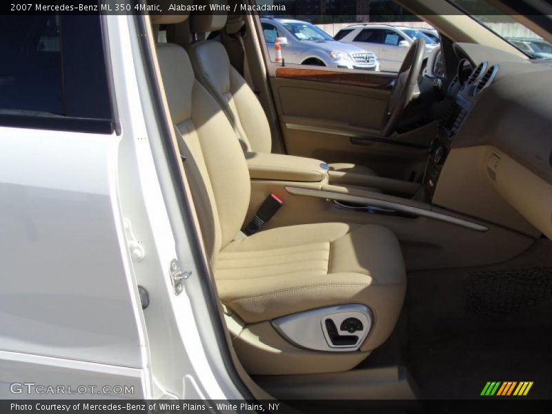 Alabaster White / Macadamia 2007 Mercedes-Benz ML 350 4Matic