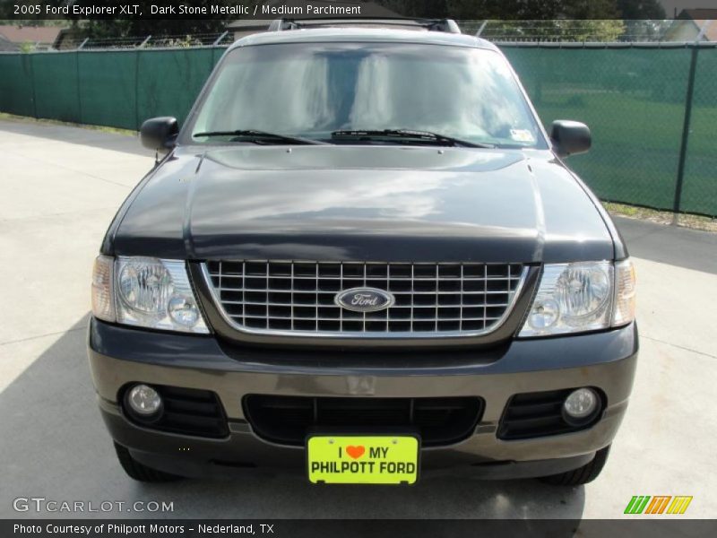 Dark Stone Metallic / Medium Parchment 2005 Ford Explorer XLT