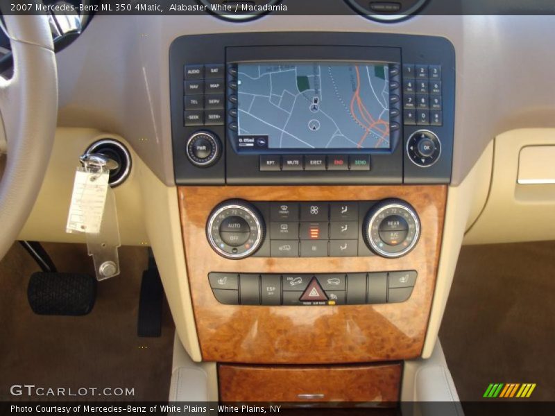 Alabaster White / Macadamia 2007 Mercedes-Benz ML 350 4Matic
