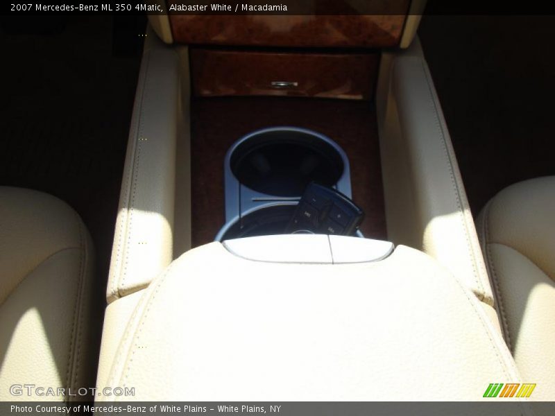 Alabaster White / Macadamia 2007 Mercedes-Benz ML 350 4Matic