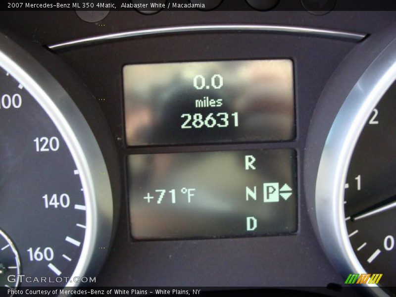 Alabaster White / Macadamia 2007 Mercedes-Benz ML 350 4Matic