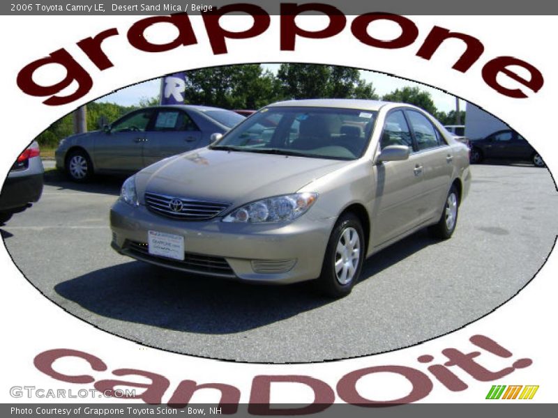 Desert Sand Mica / Beige 2006 Toyota Camry LE