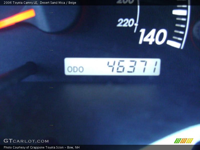Desert Sand Mica / Beige 2006 Toyota Camry LE