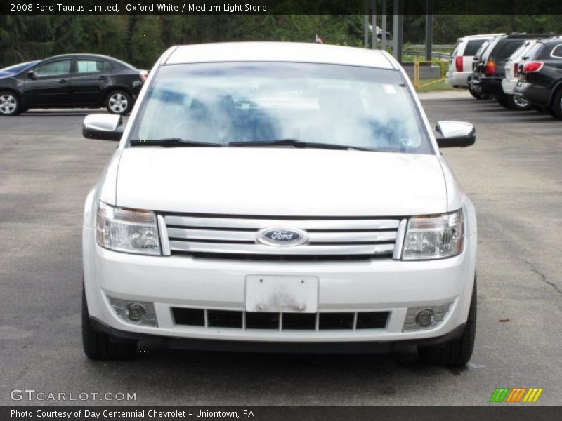Oxford White / Medium Light Stone 2008 Ford Taurus Limited