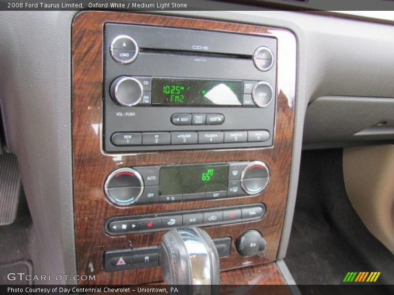 Oxford White / Medium Light Stone 2008 Ford Taurus Limited