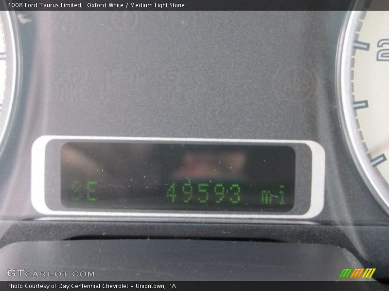 Oxford White / Medium Light Stone 2008 Ford Taurus Limited