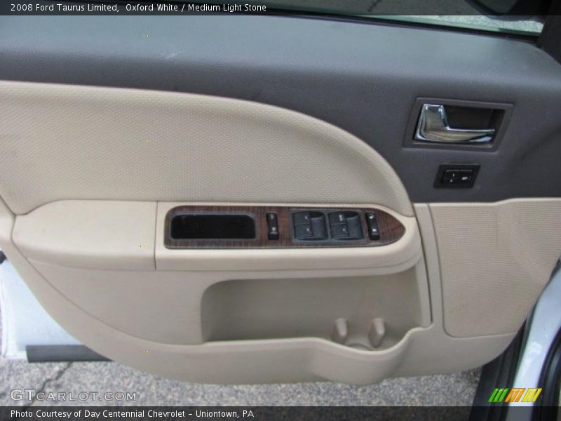 Oxford White / Medium Light Stone 2008 Ford Taurus Limited
