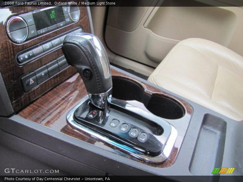 Oxford White / Medium Light Stone 2008 Ford Taurus Limited