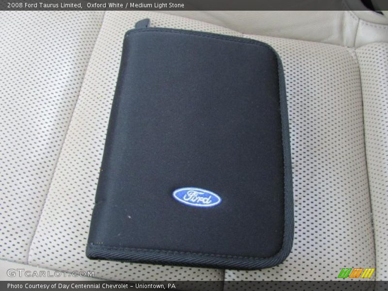Oxford White / Medium Light Stone 2008 Ford Taurus Limited