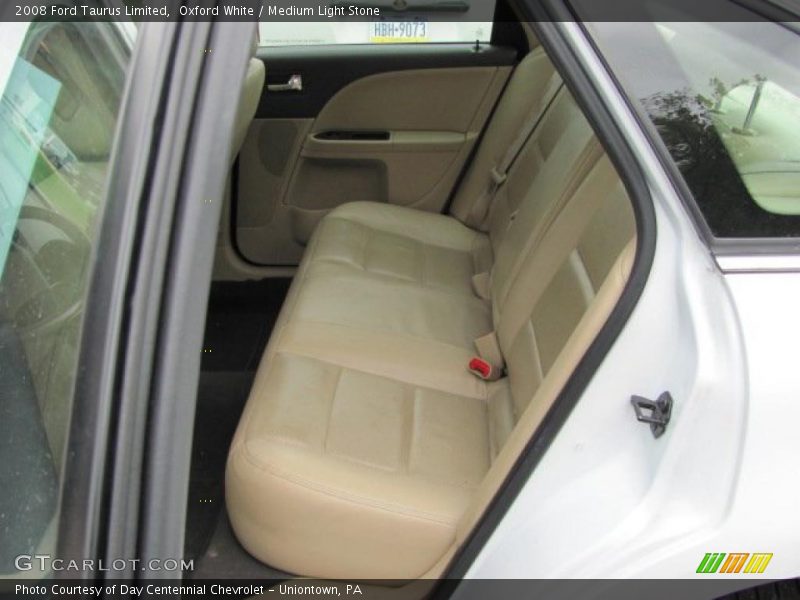 Oxford White / Medium Light Stone 2008 Ford Taurus Limited
