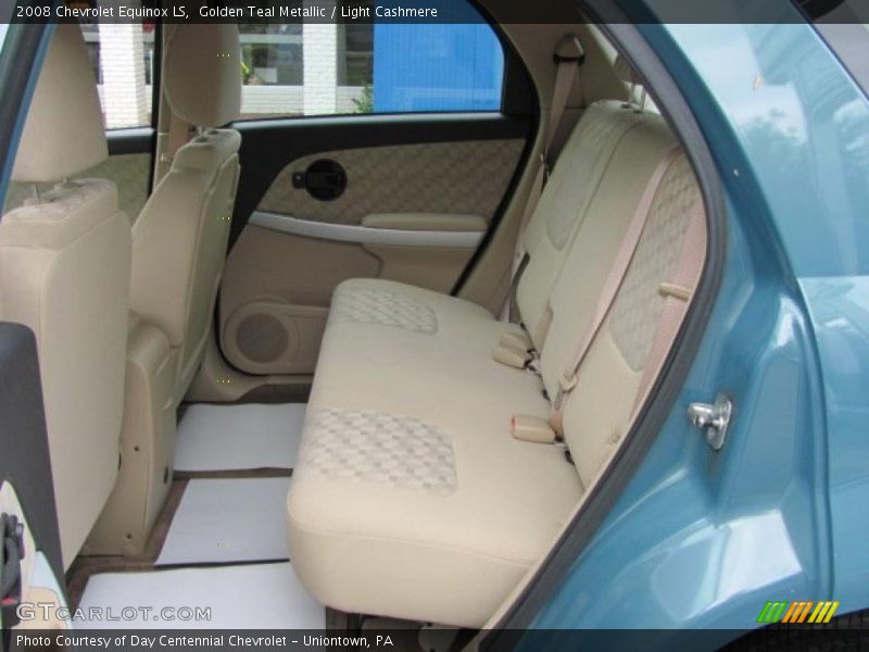 Golden Teal Metallic / Light Cashmere 2008 Chevrolet Equinox LS