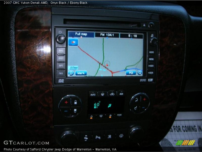 Onyx Black / Ebony Black 2007 GMC Yukon Denali AWD