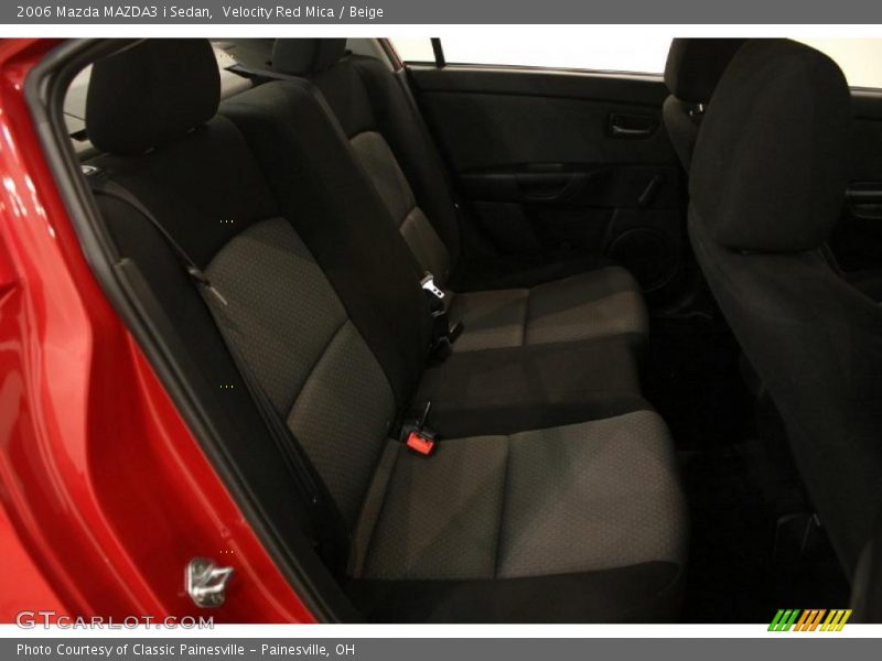 Velocity Red Mica / Beige 2006 Mazda MAZDA3 i Sedan