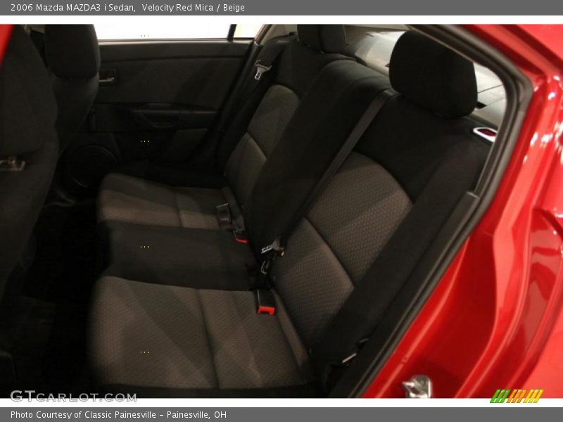 Velocity Red Mica / Beige 2006 Mazda MAZDA3 i Sedan