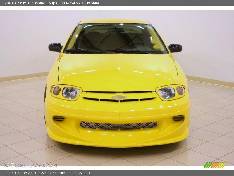 Rally Yellow / Graphite 2004 Chevrolet Cavalier Coupe