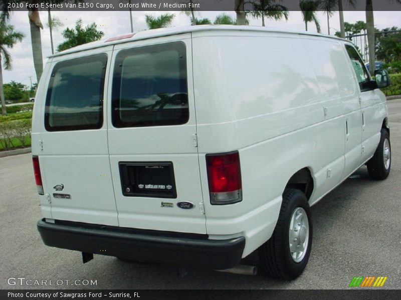 Oxford White / Medium Flint 2010 Ford E Series Van E150 Cargo