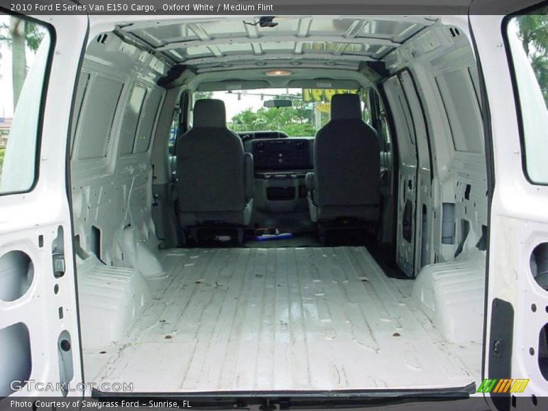 Oxford White / Medium Flint 2010 Ford E Series Van E150 Cargo