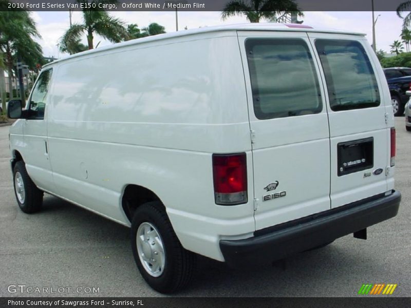 Oxford White / Medium Flint 2010 Ford E Series Van E150 Cargo