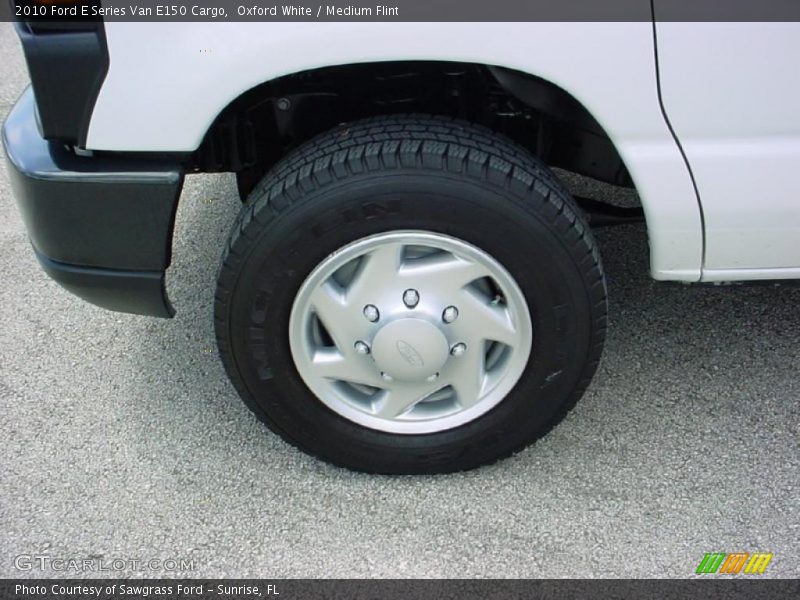 Oxford White / Medium Flint 2010 Ford E Series Van E150 Cargo