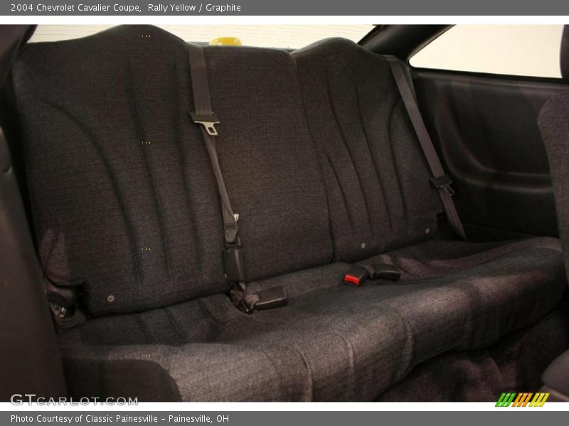Rally Yellow / Graphite 2004 Chevrolet Cavalier Coupe